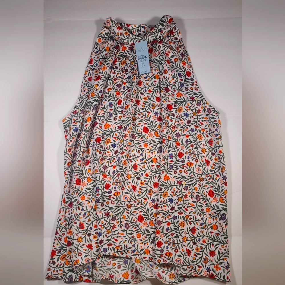 Ann Taylor Factory sleeveless blouse NWT medium